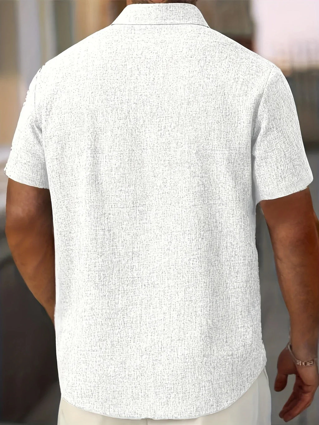 Maevine | Chemise légère à manches courtes en mélange de lin