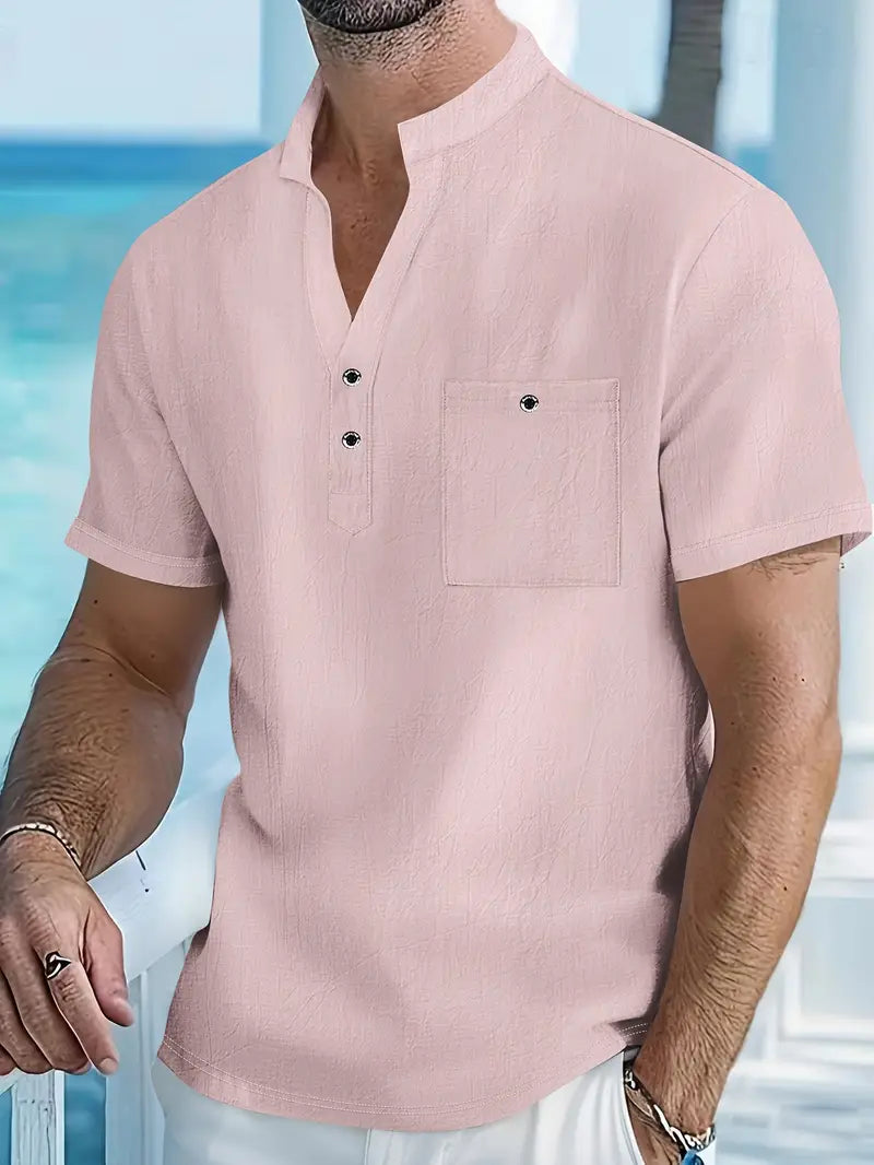 Maevine | Chemise élégante à manches courtes