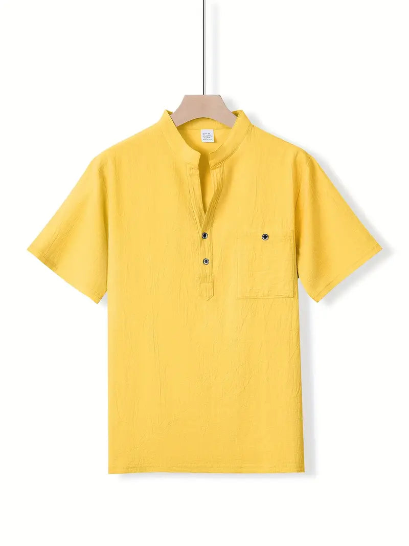 Maevine | Chemise élégante à manches courtes