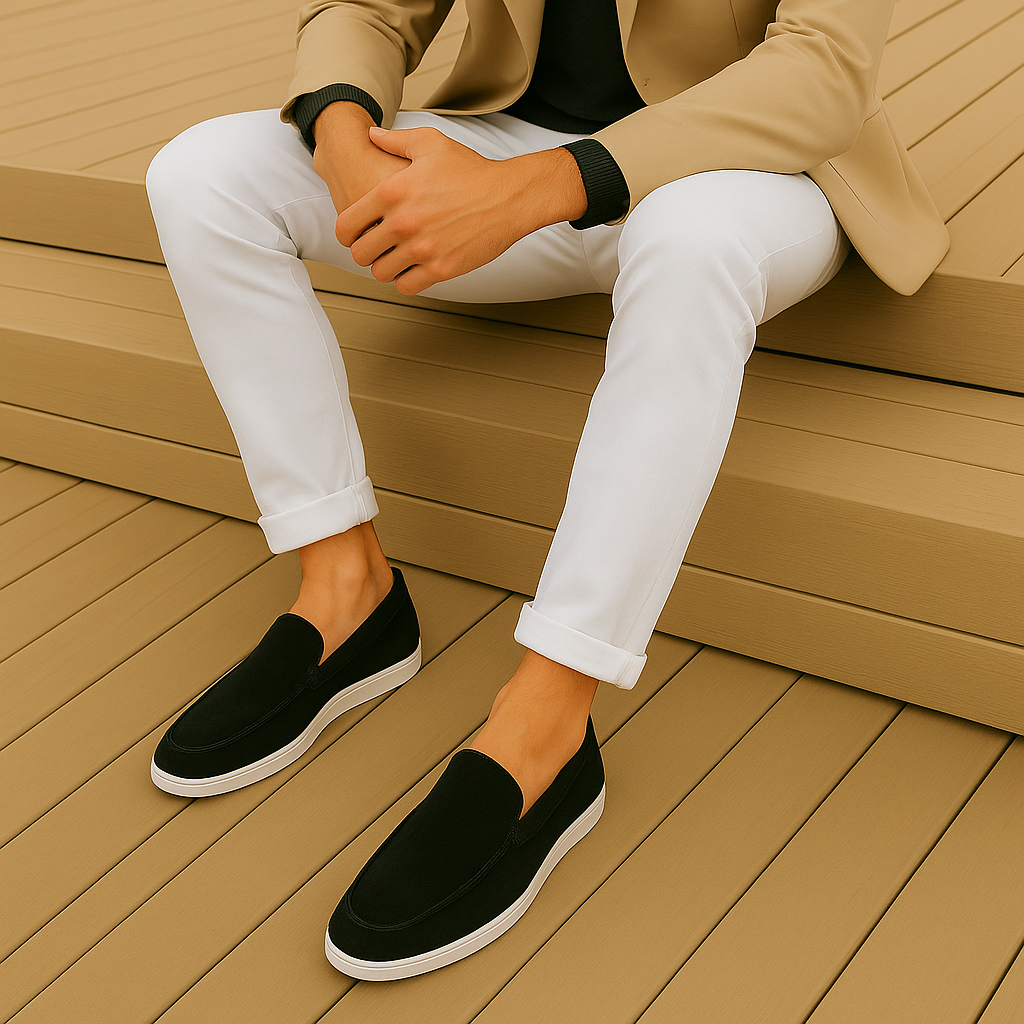 Maevine | Mocassins élégants en suède