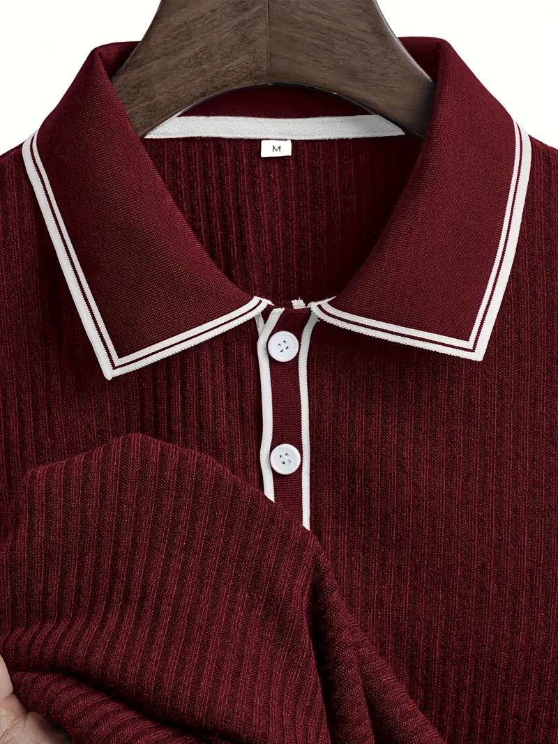 Maevine | Polo élégant à manches courtes