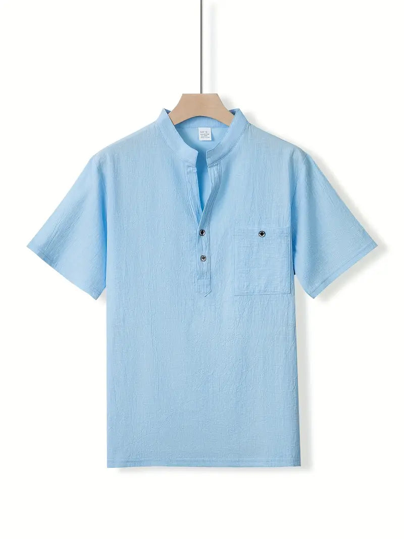 Maevine | Chemise élégante à manches courtes