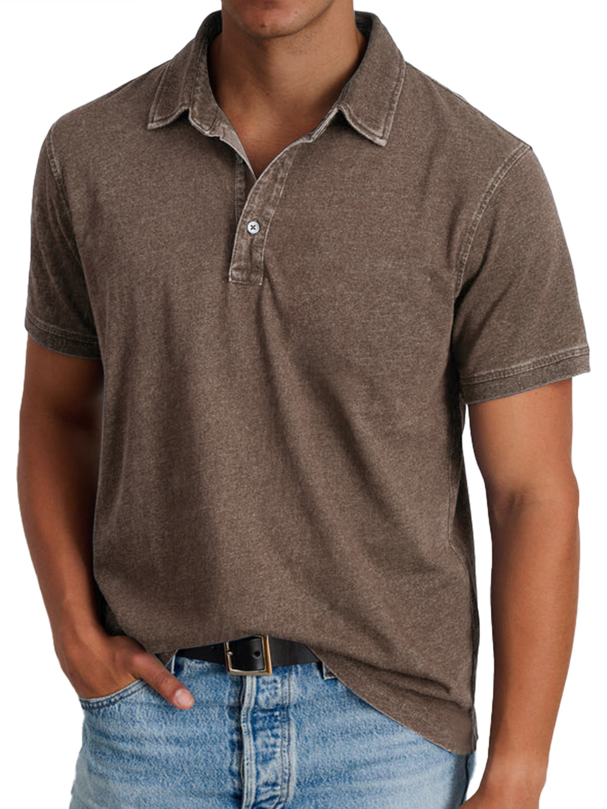 Maevine | Polo avec collier pour hommes