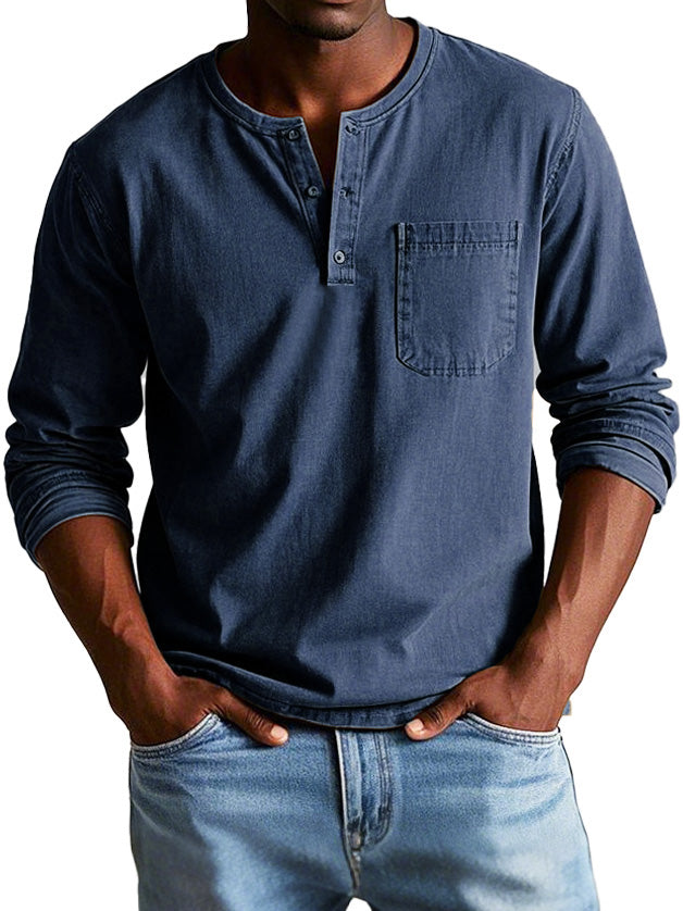 Maevine | Chemise Vintage à Manches Longues