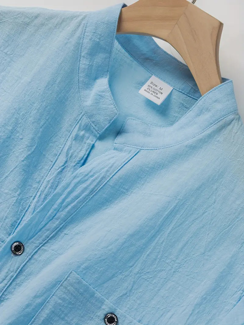 Maevine | Chemise élégante à manches courtes