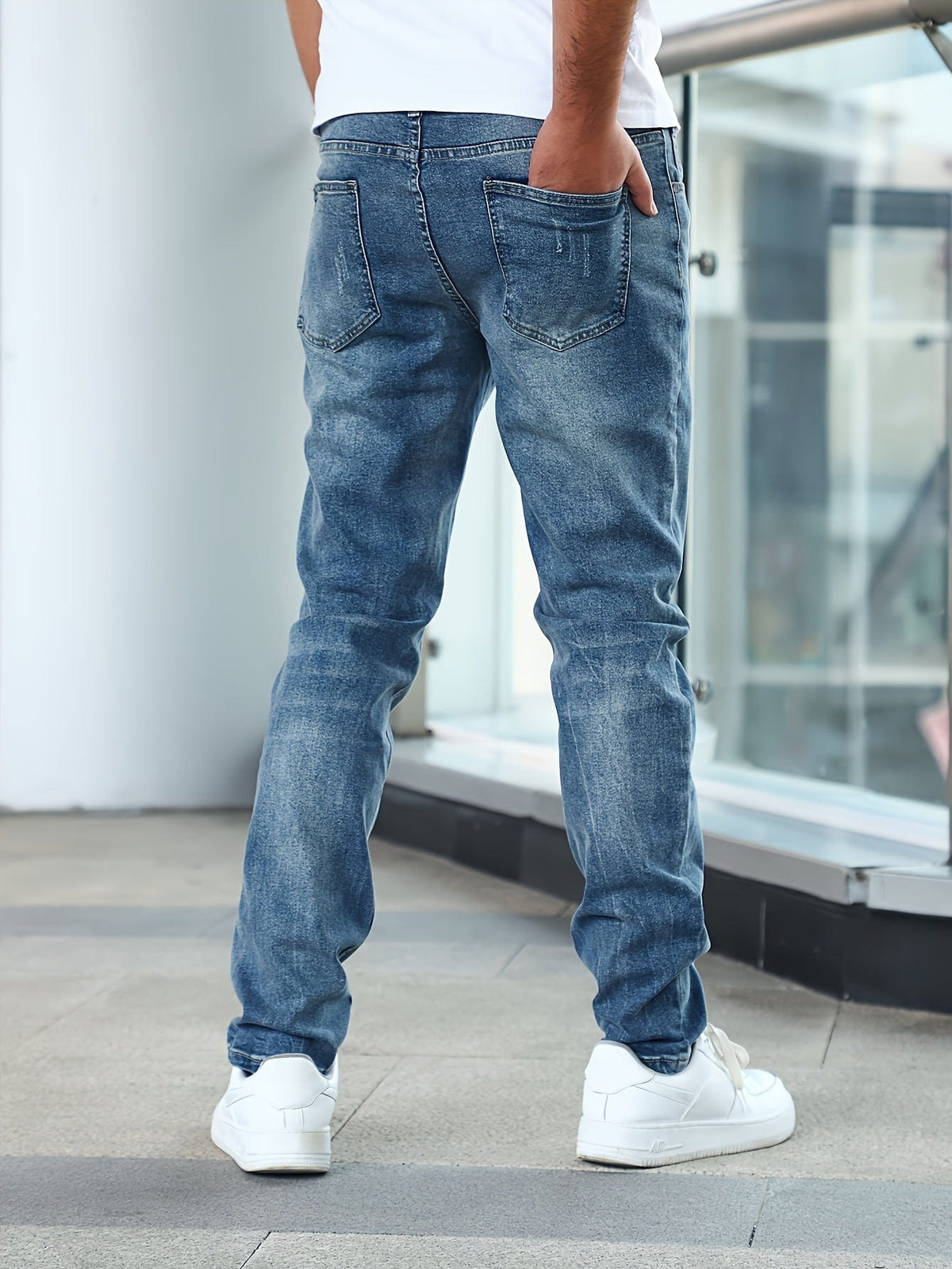 Jeans Élastiques Chic Antony - Élégance Décontractée