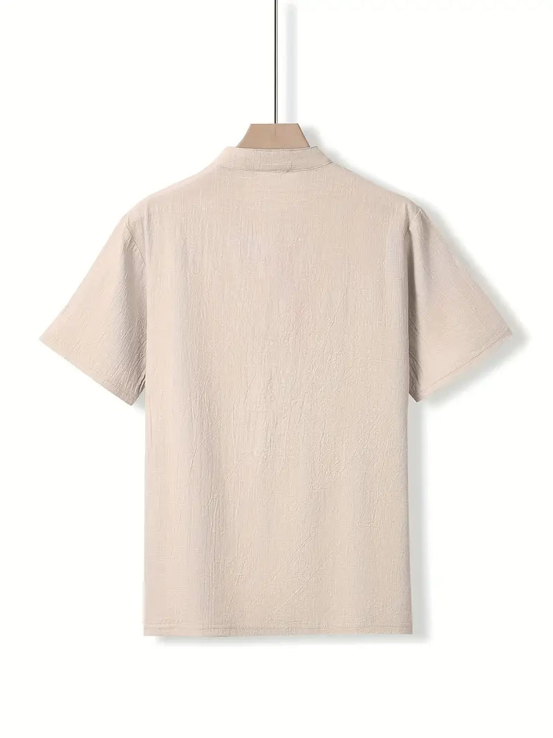 Maevine | Chemise élégante à manches courtes