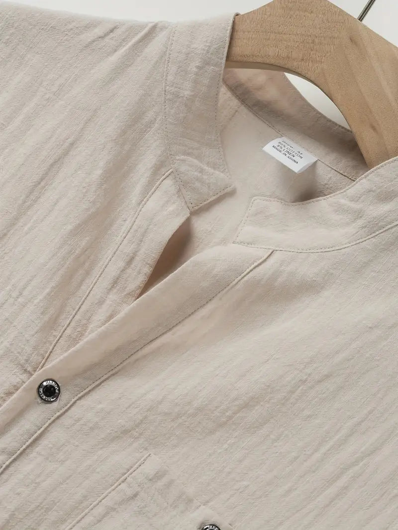 Maevine | Chemise élégante à manches courtes