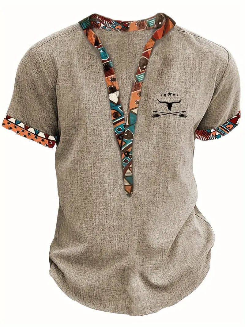 Maevine | Chemise élégante à manches courtes