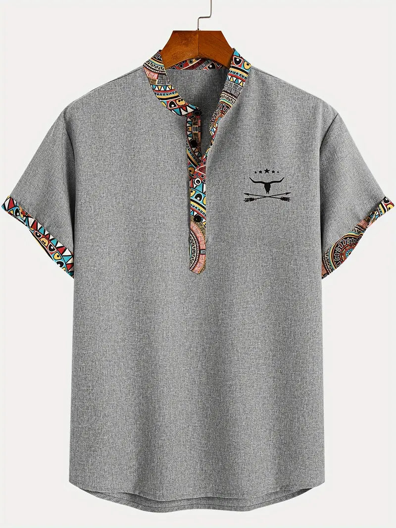 Maevine | Chemise élégante à manches courtes