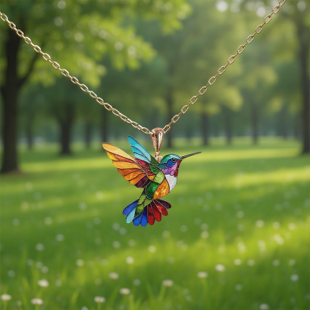Éloïse™ | Magnifique Collier Colibri