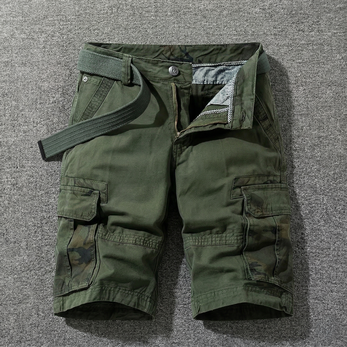 Maevine | Short cargo avec ceinture
