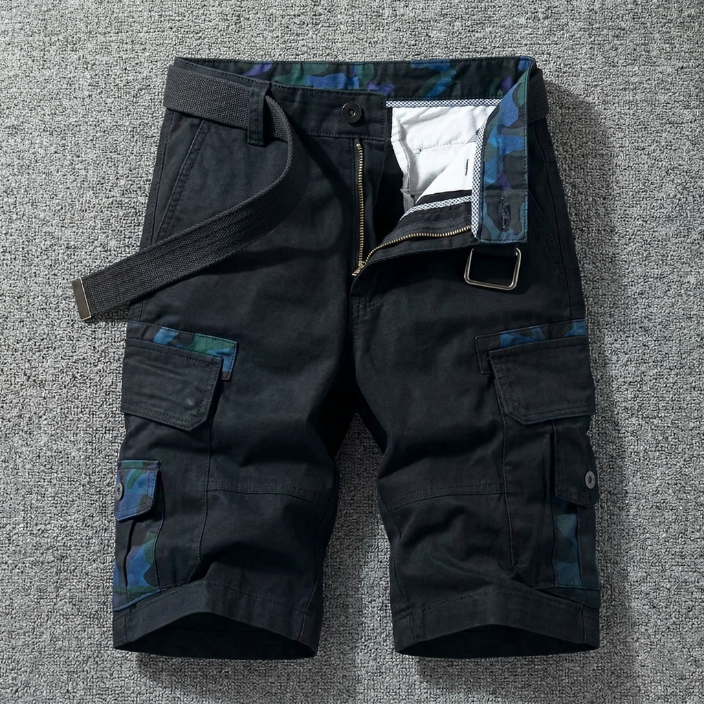 Maevine | Short cargo avec ceinture