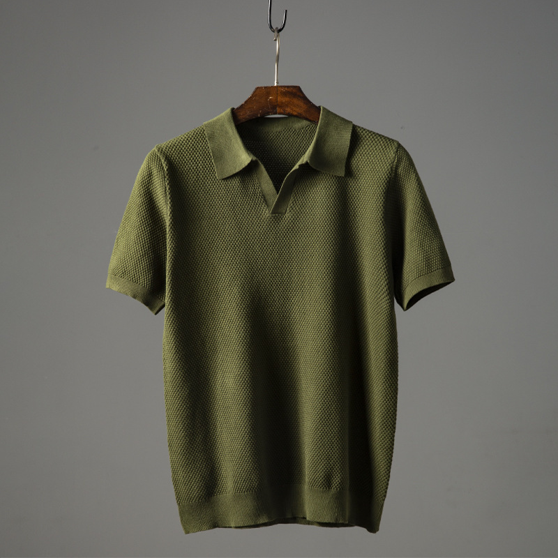 Polo d'été Élégant en Tissu Luxe - Maison Claire et Sylvie