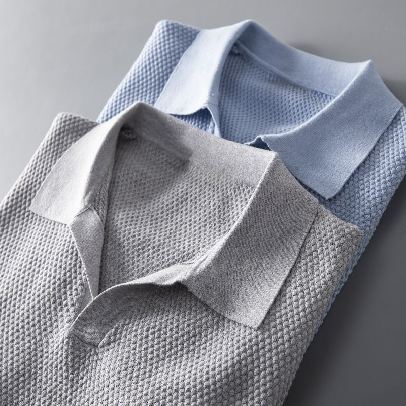 Polo d'été Élégant en Tissu Luxe - Maison Claire et Sylvie