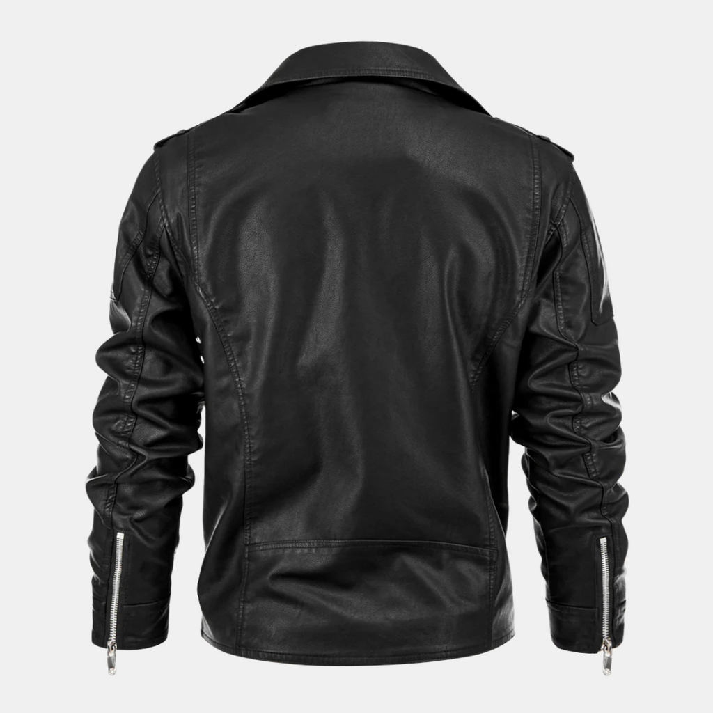 Veste en Cuir Luxe Boulevard - Élégance et Sophistication