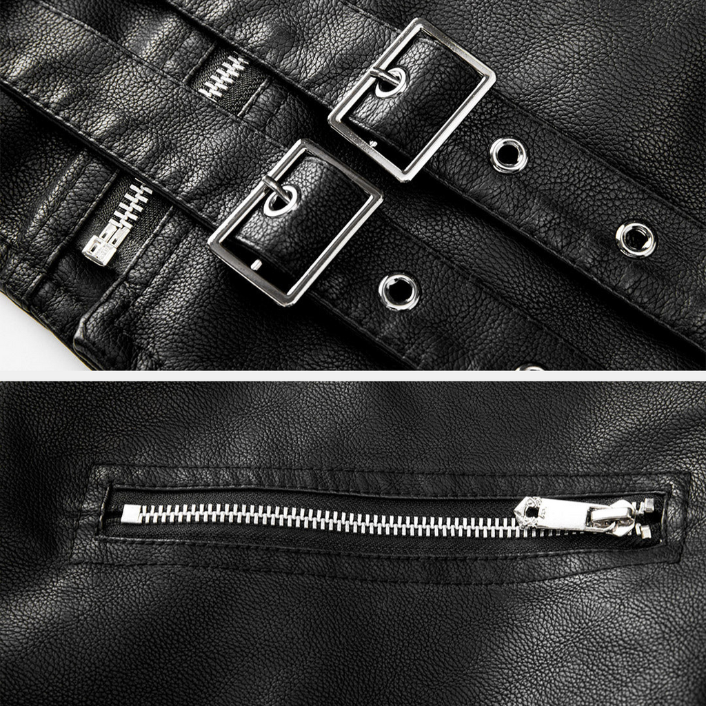 Veste en Cuir Luxe Boulevard - Élégance et Sophistication