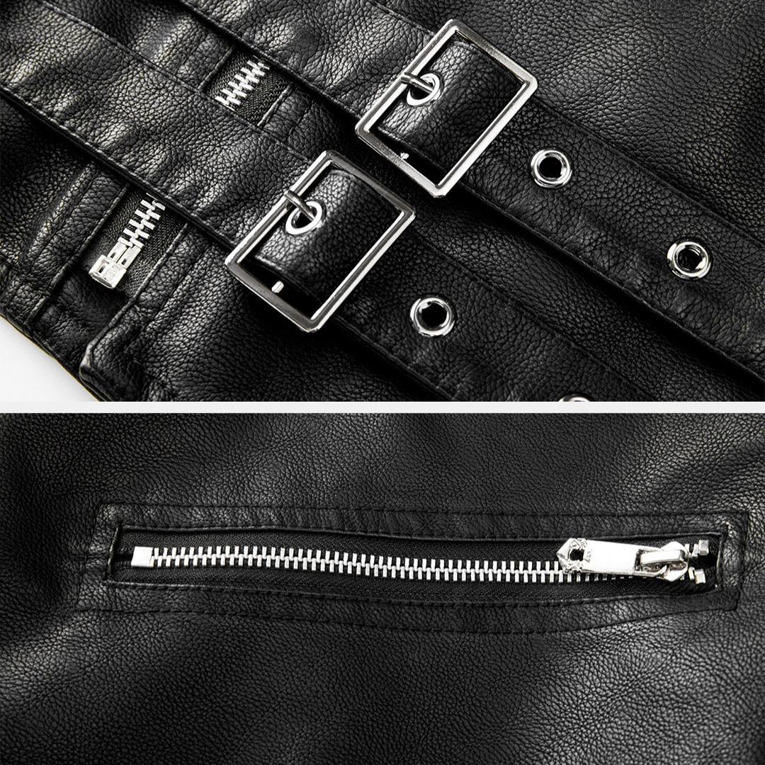 Veste en Cuir Luxe Boulevard - Élégance et Sophistication