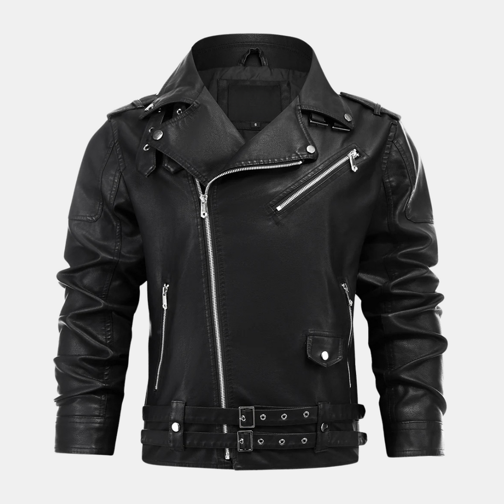 Veste en Cuir Luxe Boulevard - Élégance et Sophistication