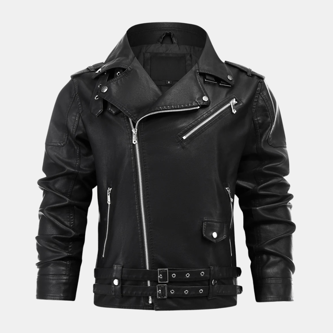 Veste en Cuir Luxe Boulevard - Élégance et Sophistication