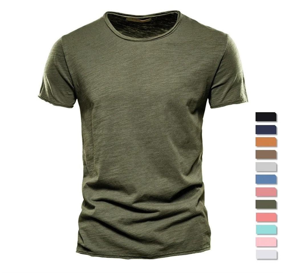 T-shirt en Coton Épuré pour un Été Élégant - Maison Claire et Sylvie