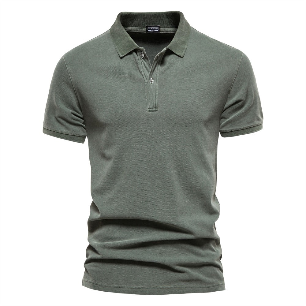 Polo Chic en Coton Égyptien - Dario, Élégance Estivale