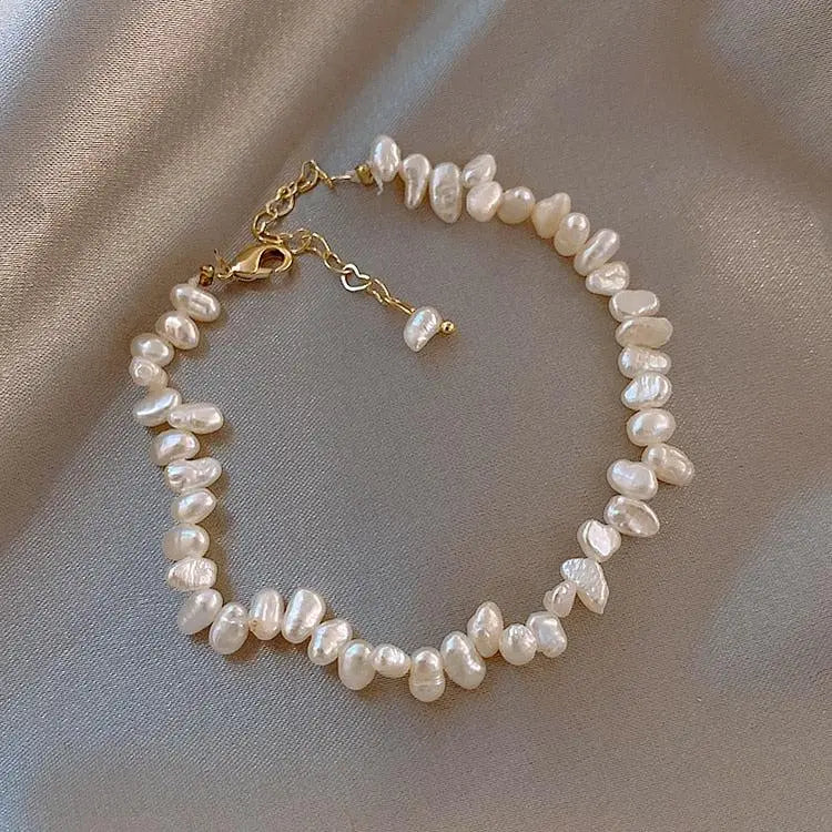Blanche™ | Bracelet de Perles Classique