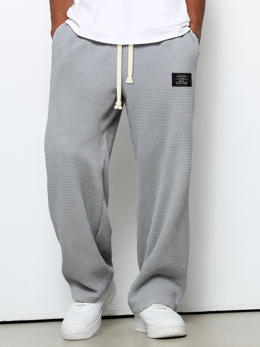 Pantalons Larges Élégants en Tissu Doux - Maison Claire et Sylvie