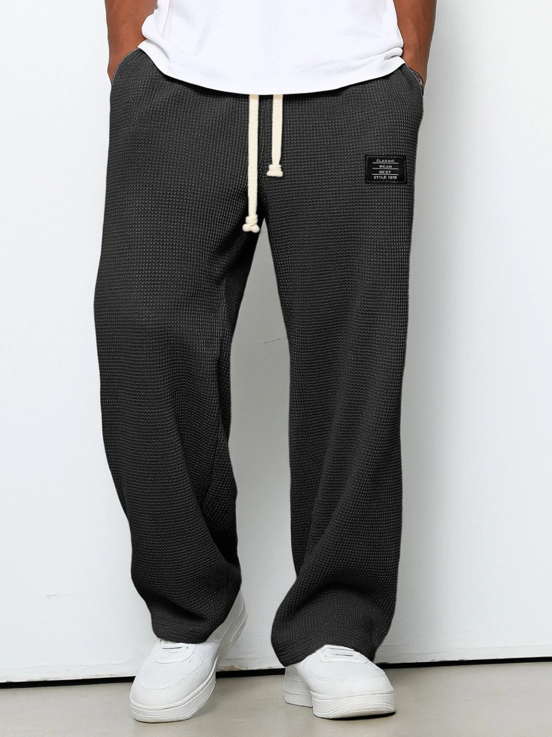 Pantalons Larges Élégants en Tissu Doux - Maison Claire et Sylvie