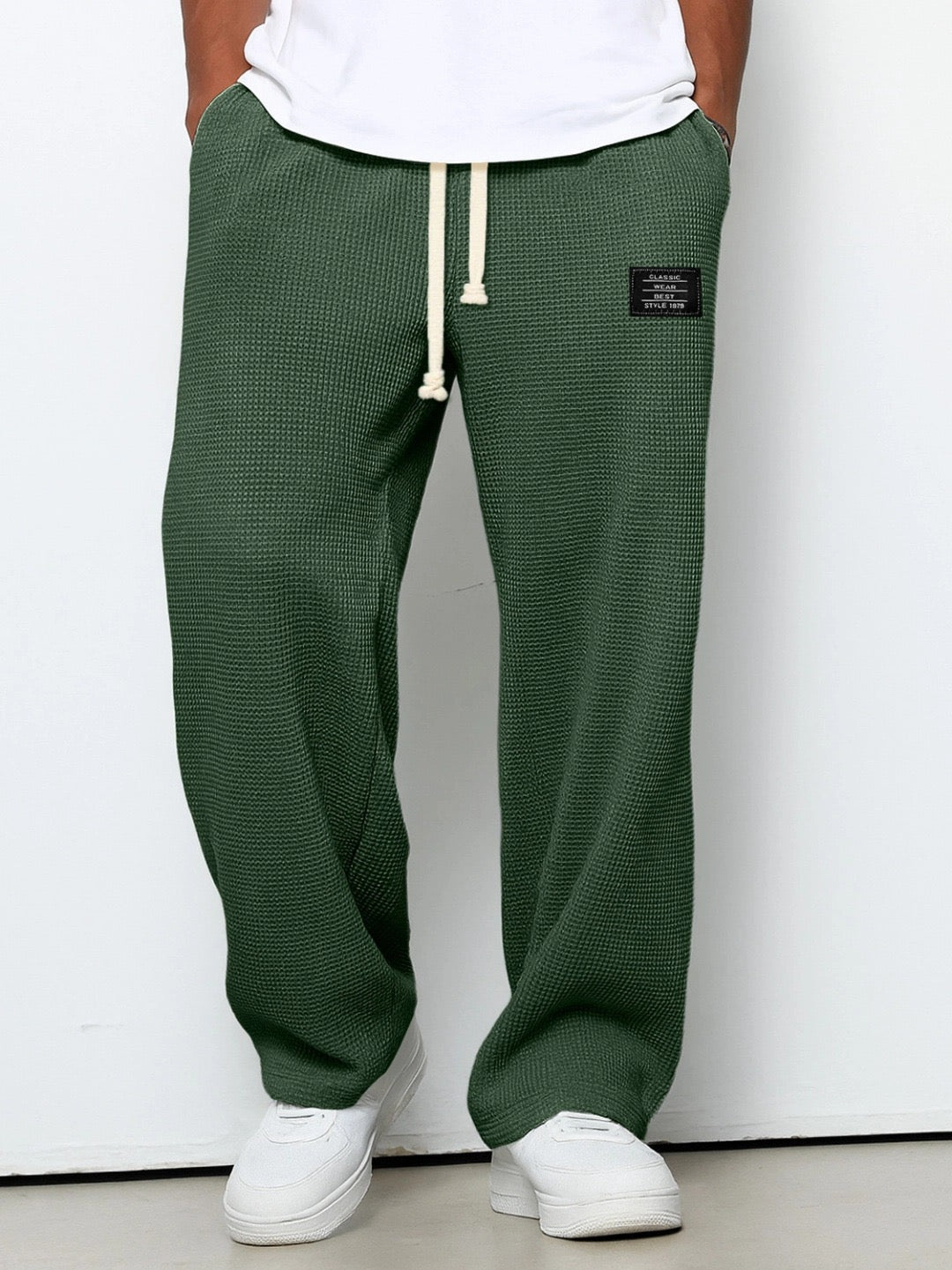Pantalons Larges Élégants en Tissu Doux - Maison Claire et Sylvie