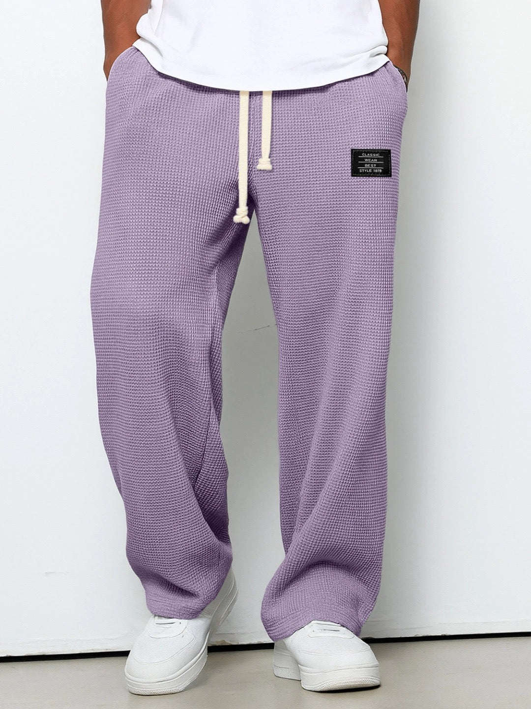 Pantalons Larges Élégants en Tissu Doux - Maison Claire et Sylvie