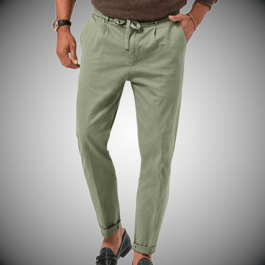 Chic Pantalons en Lin Élégants pour un Confort Absolu