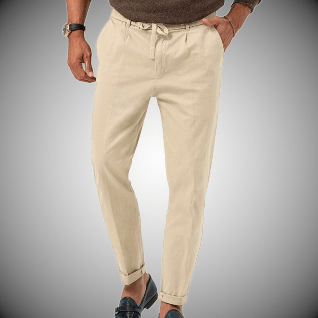 Chic Pantalons en Lin Élégants pour un Confort Absolu