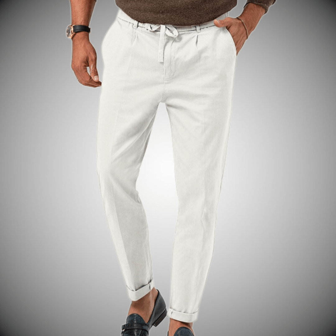 Chic Pantalons en Lin Élégants pour un Confort Absolu