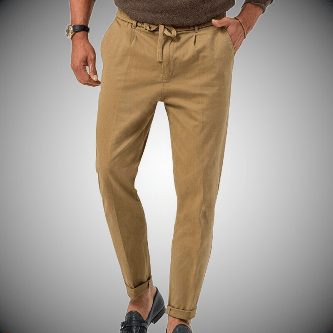 Chic Pantalons en Lin Élégants pour un Confort Absolu