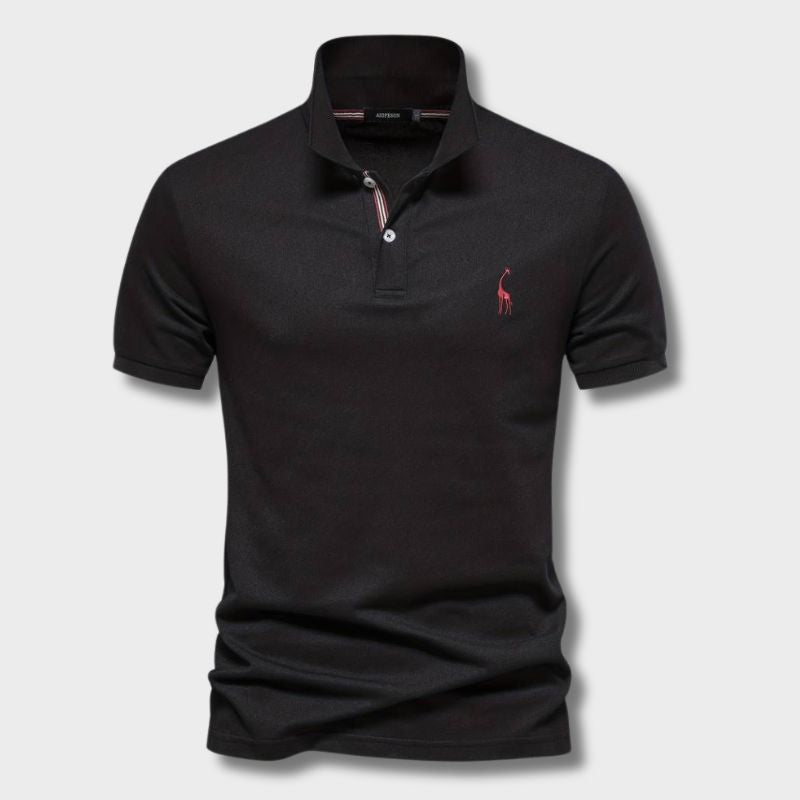 Polo Élégant en Coton Piqué - Maison Claire et Sylvie