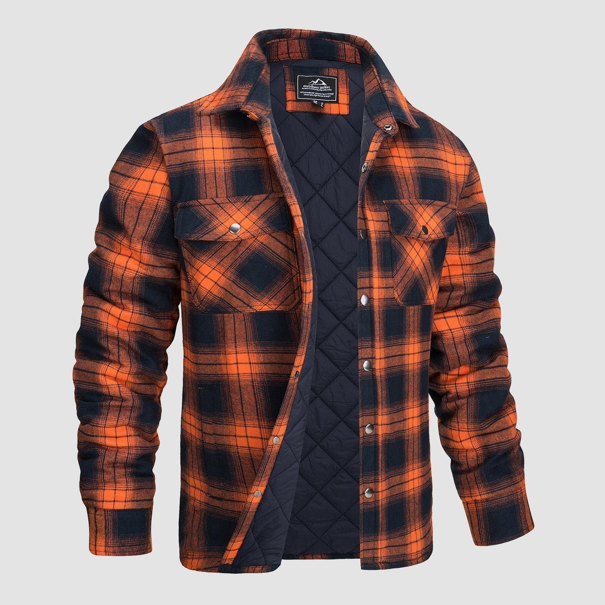 Veste Élégante à Rayures en Tissu Résistant - Maison Claire et Sylvie