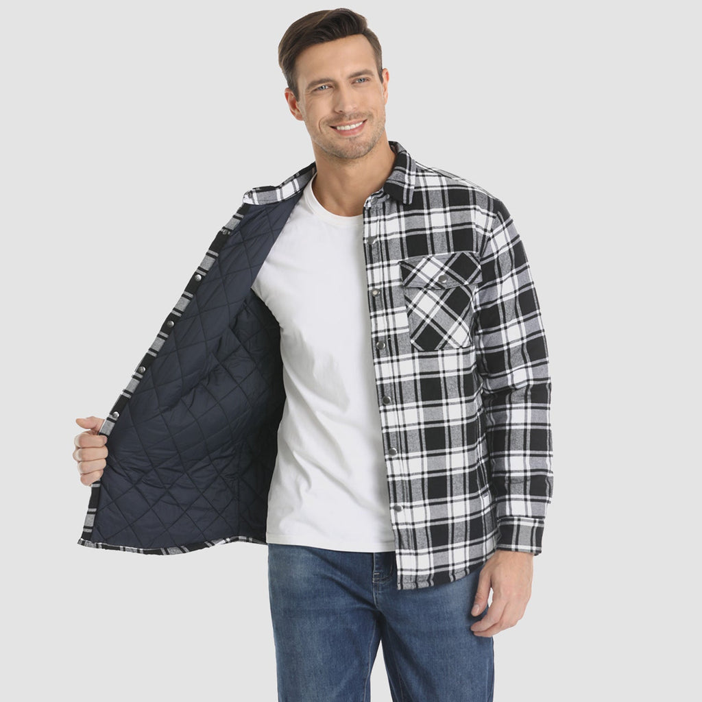 Veste Élégante à Rayures en Tissu Résistant - Maison Claire et Sylvie
