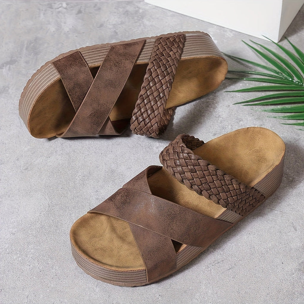 Hortense™ | Sandales Élégance Tressée
