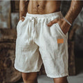Maevine | Short en lin décontracté pour homme
