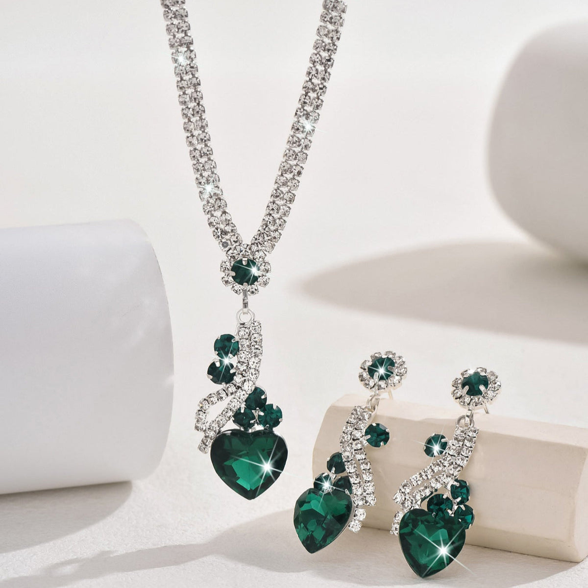 Delphine™ | Set Bijoux Zircone Premium