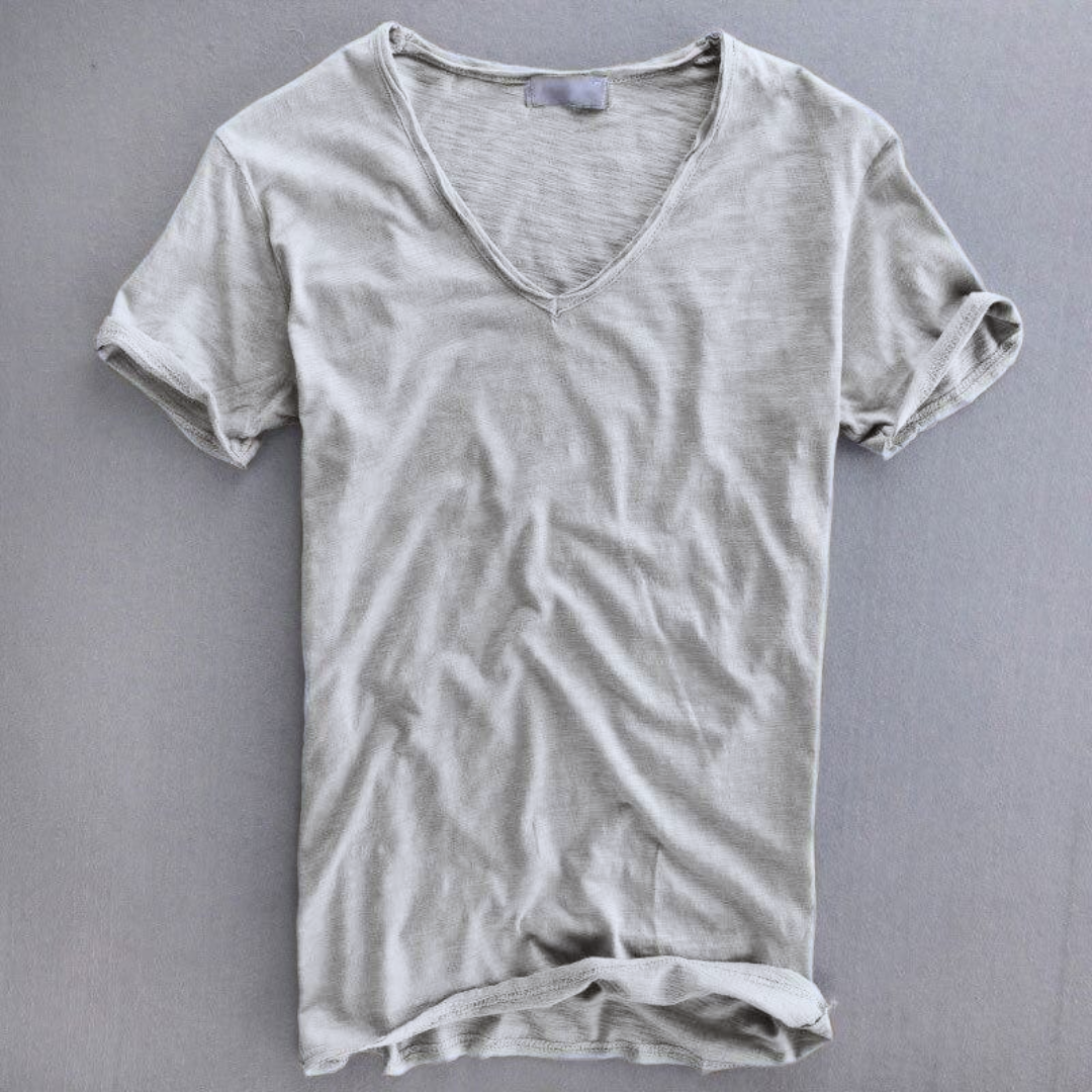 T-shirt en Coton Bio Doux - Élégance intemporelle chez Maison Claire et Sylvie