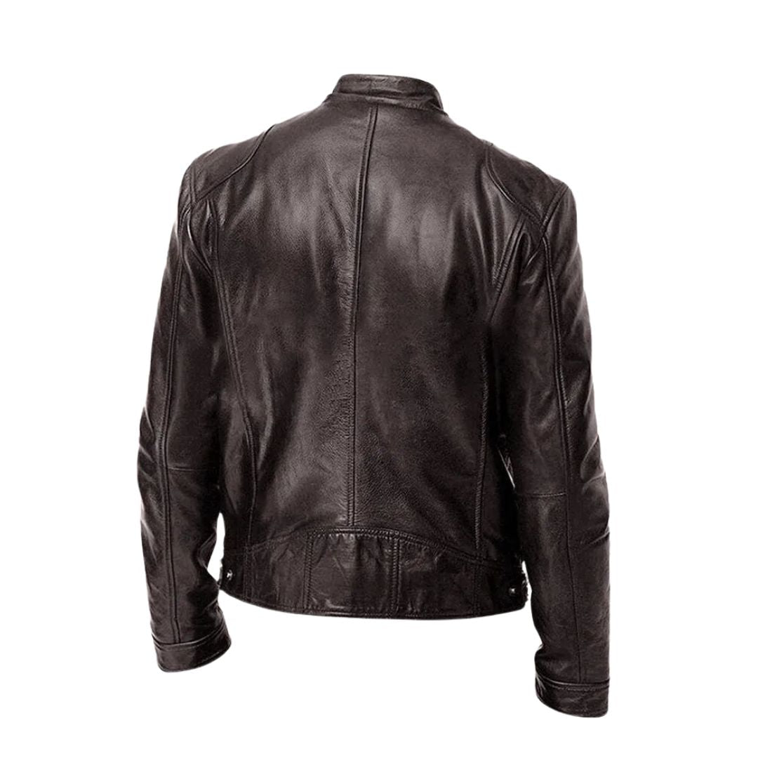 Veste noire au style classique