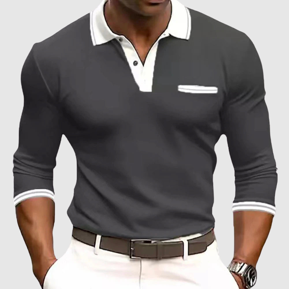 Maevine | Chemise à détails contrastés élégants