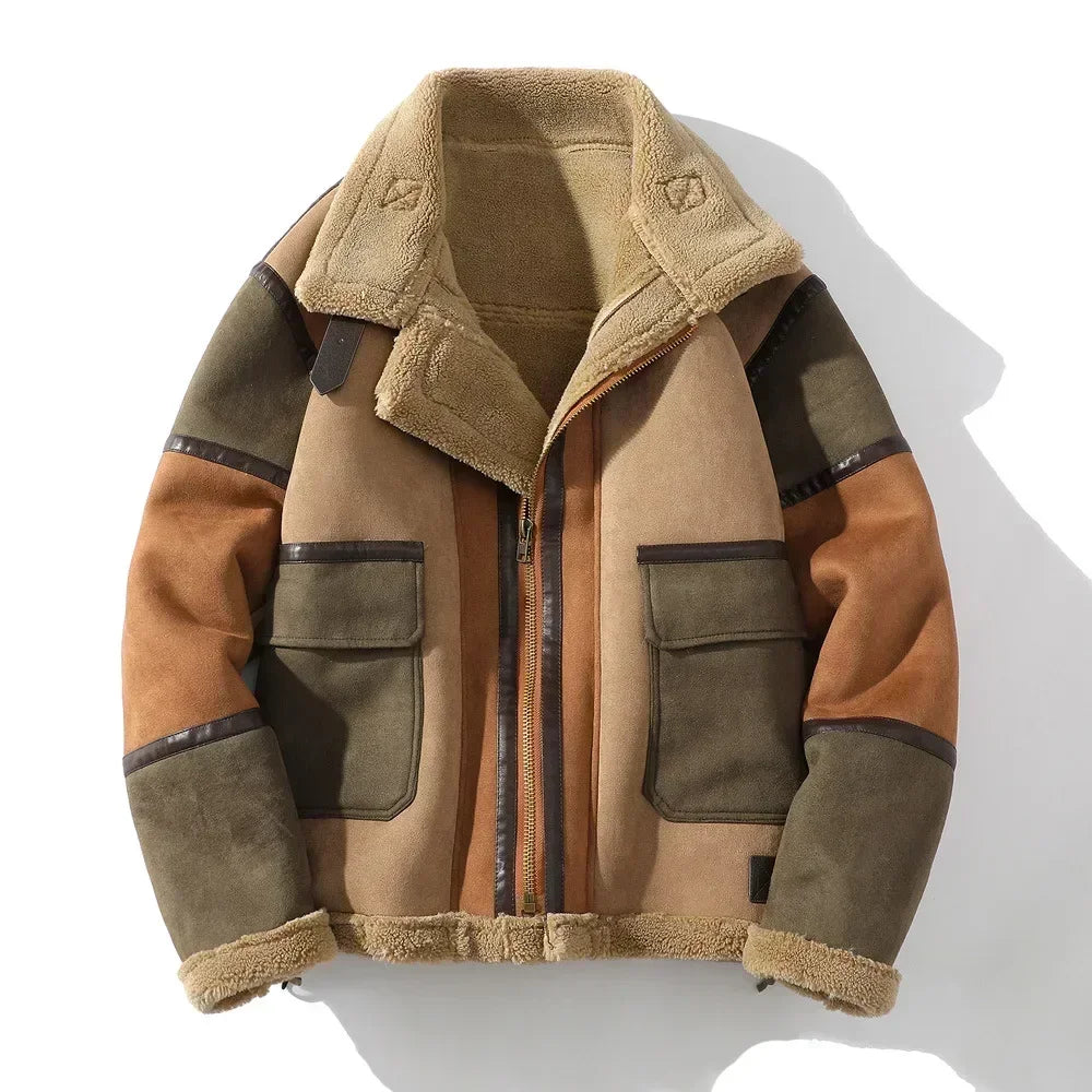 Veste en Cuir Élégante - Luxe Contemporain Cosimo