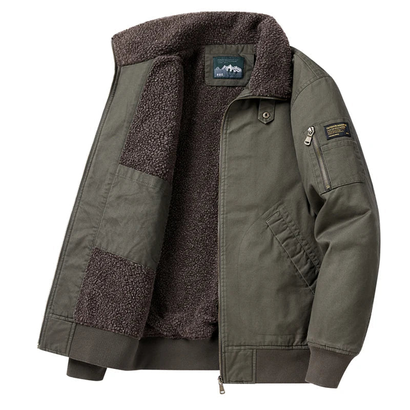 Veste Militaire Élégante en Laine pour l'Automne - Maison Claire et Sylvie