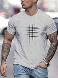 Maevine | T-shirt élégant à col rond avec imprimé graphique