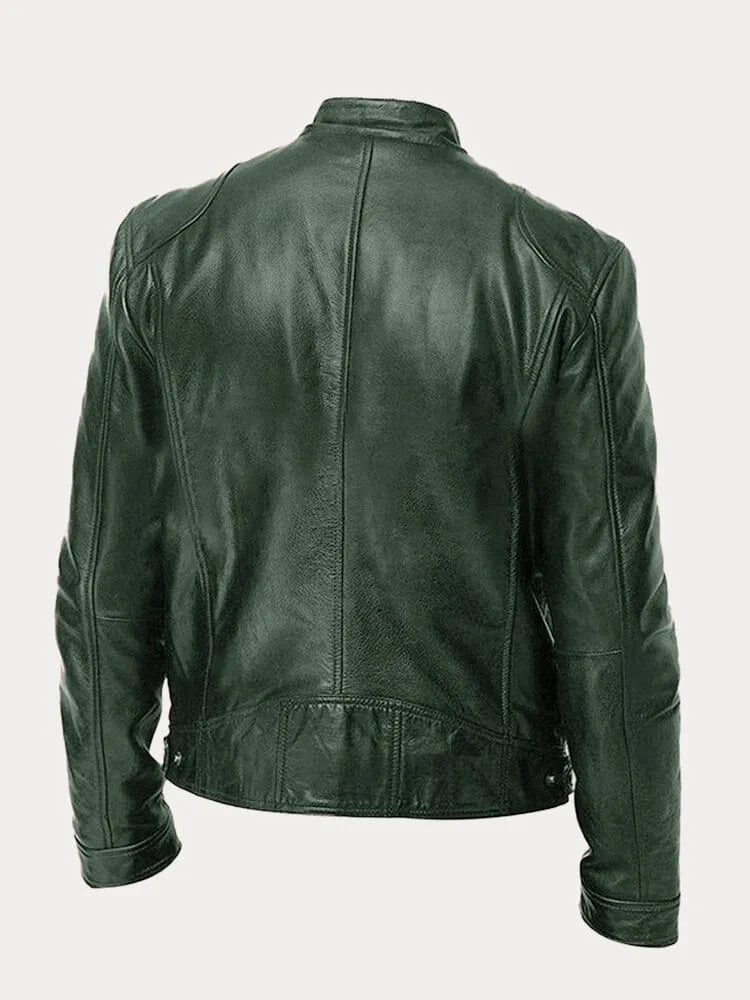 Veste en similicuir