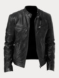Veste en similicuir