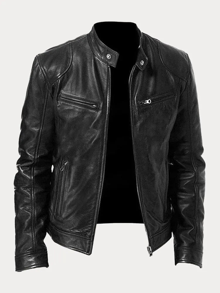Veste en similicuir